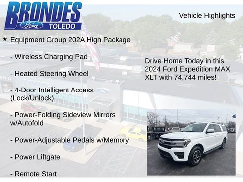Used 2024 Ford Expedition Max XLT AWD/4WD image 12