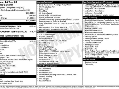 Used 2024 Chevrolet Trax LS w/ Driver Confidence Package FWD image 6
