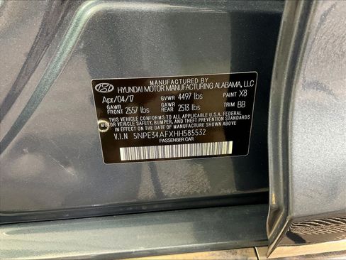 Used 2017 Hyundai Sonata Limited w/ Cargo Package FWD image 18