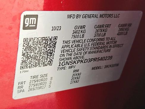 Certified 2023 Chevrolet Tahoe Z71 w/ Z71 Off-Road Package image 33