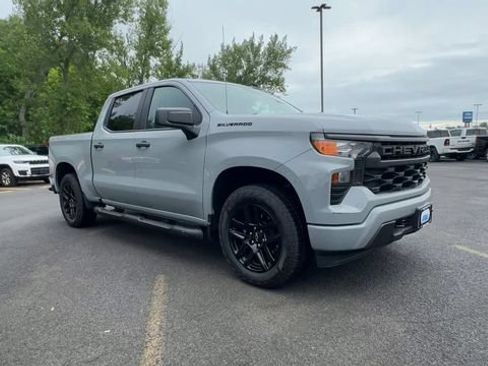 Used 2024 Chevrolet Silverado 1500 Custom w/ Turbomax Blackout Package AWD/4WD image 2