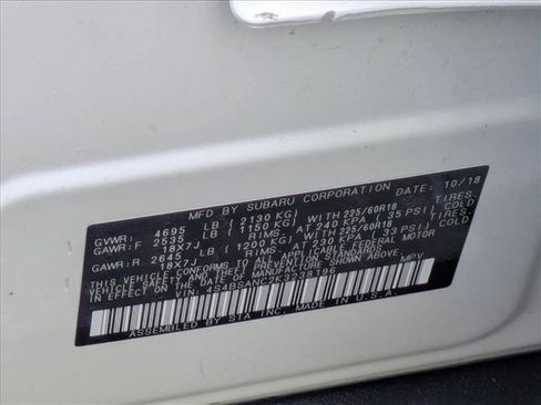 Used 2019 Subaru Outback 2.5i Limited w/ Popular Package #2 AWD/4WD image 15