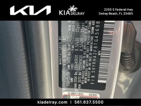 New 2026 Kia Sorento EX FWD image 34