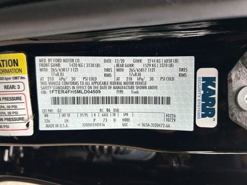 Used 2021 Ford Ranger XLT w/ Equipment Group 302A High image 34