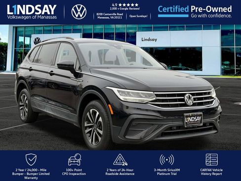Certified 2022 Volkswagen Tiguan S w/ Driver Assistance Package image 1
