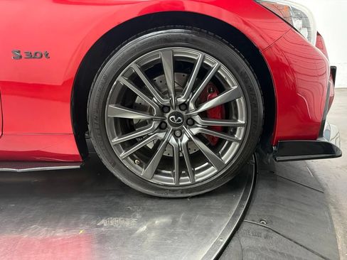 Used 2019 INFINITI Q50 Red Sport 400 w/ Sensory Package RWD image 9