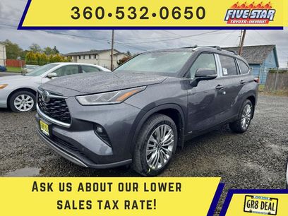 New 2025 Toyota Highlander Platinum
