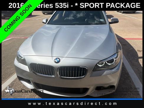 Used 2016 BMW 535i Sedan RWD image 2