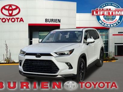 New 2026 Toyota Grand Highlander Platinum