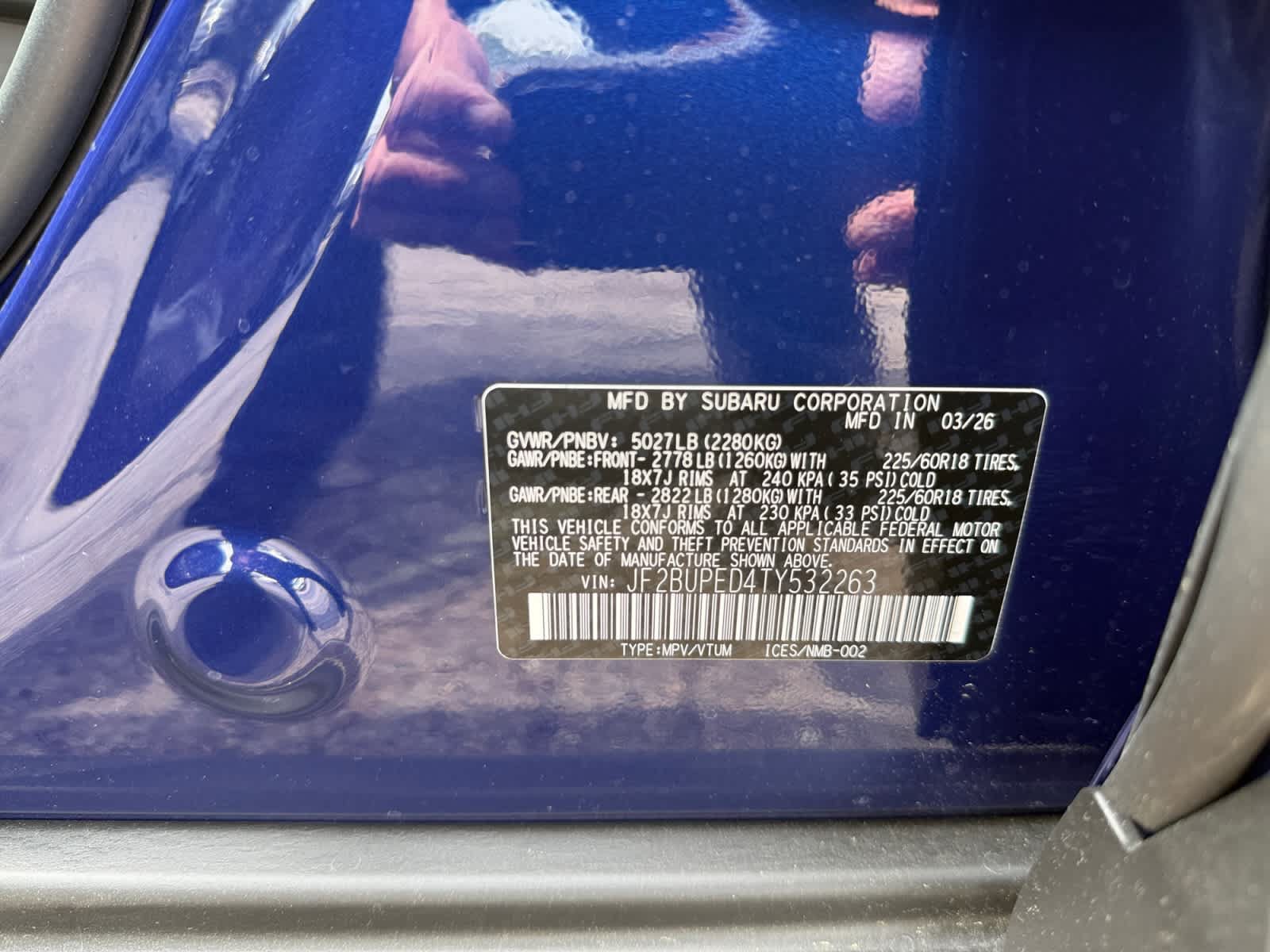 New 2026 Subaru Outback Touring AWD/4WD image 25