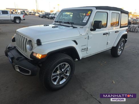 Used 2018 Jeep Wrangler Unlimited Sahara w/ Cold Weather Group image 1