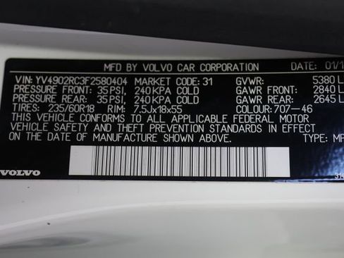 Used 2015 Volvo XC60 T6 Premier Plus AWD/4WD image 30