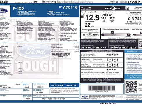 Used 2024 Ford F150 Tremor w/ Equipment Group 402A High AWD/4WD image 36