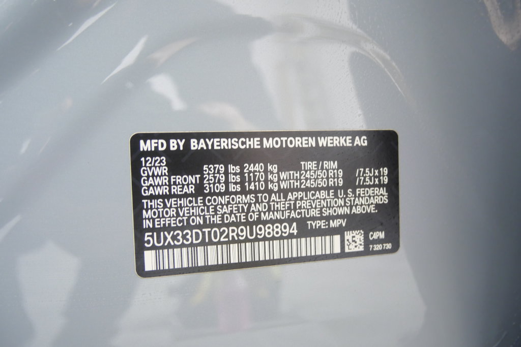 Certified 2024 BMW X4 xDrive30i w/ Premium Package AWD/4WD image 31