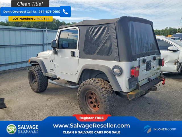 Used 2004 Jeep Wrangler X AWD/4WD image 3