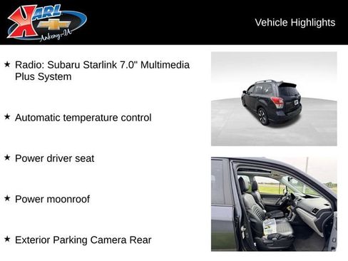 Used 2018 Subaru Forester 2.5i Premium w/ All-Weather Package AWD/4WD image 2