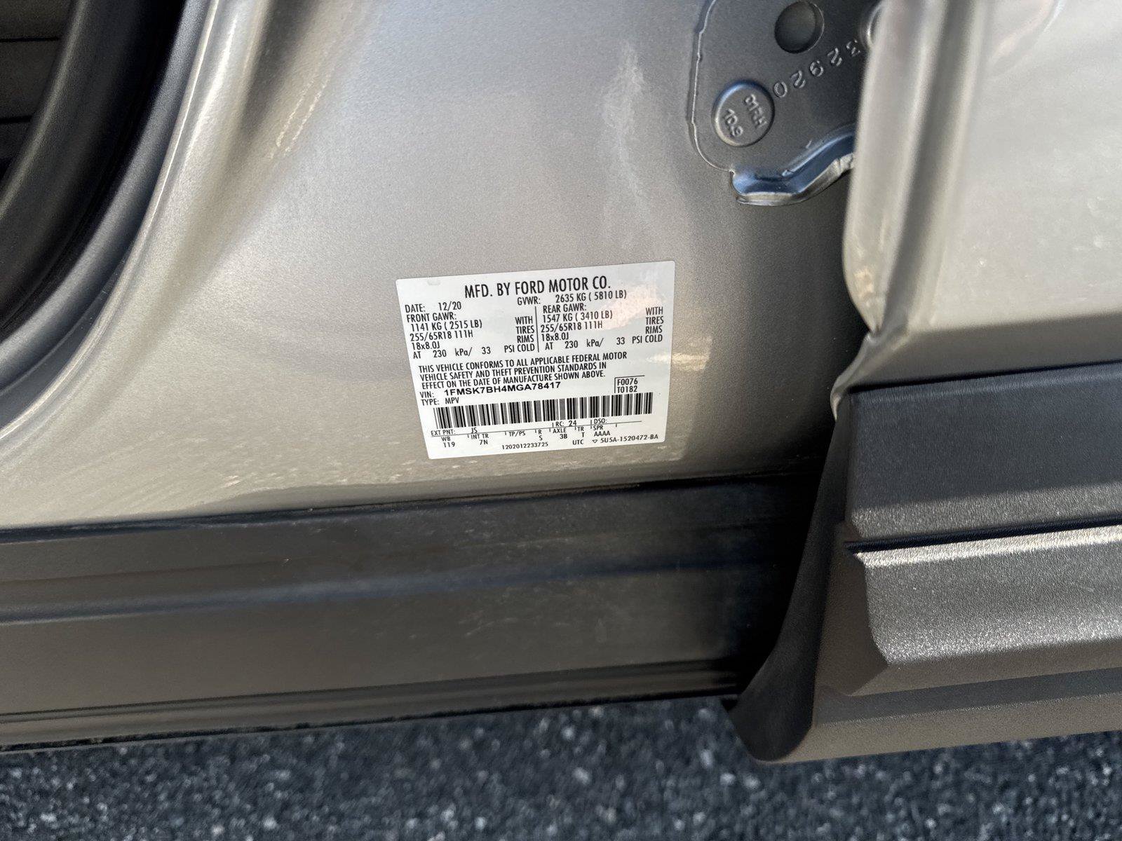 Used 2021 Ford Explorer 2WD w/ Class III Trailer Tow Package image 37