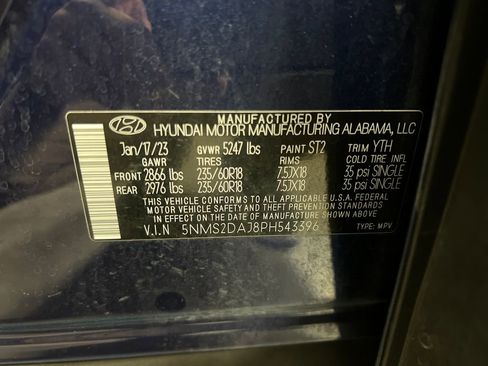 Used 2023 Hyundai Santa Fe SEL AWD/4WD image 27