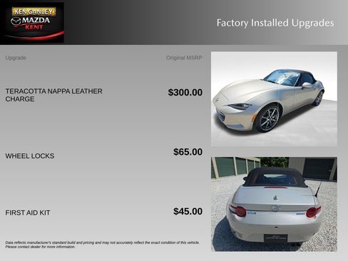 Certified 2022 MAZDA MX-5 Miata Grand Touring RWD image 10