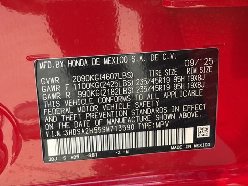 Certified 2025 Acura ADX A-Spec AWD/4WD image 34