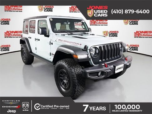 Used 2023 Jeep Wrangler Unlimited Rubicon w/ Xtreme 35 Tire Package AWD/4WD image 1
