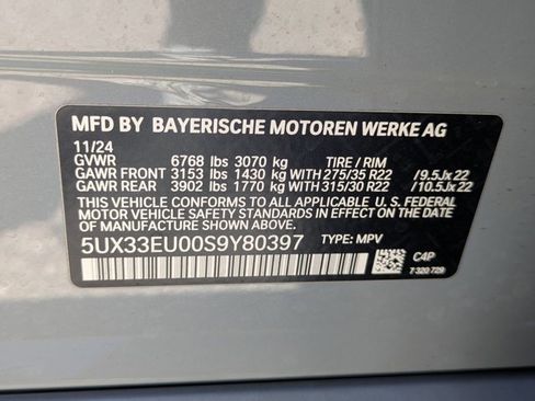 Used 2025 BMW X5 M60i w/ Executive Package image 23