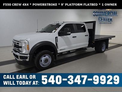 Used 2023 Ford F550 4x4 Crew Cab Super Duty w/ XL Chrome Package