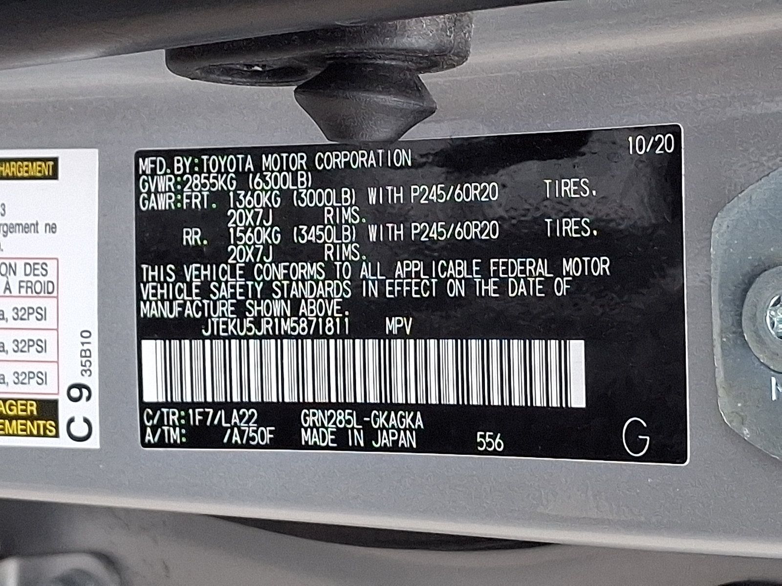 Used 2021 Toyota 4Runner Limited AWD/4WD image 28