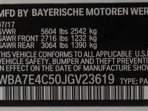 Used 2018 BMW 740i xDrive AWD/4WD image 58