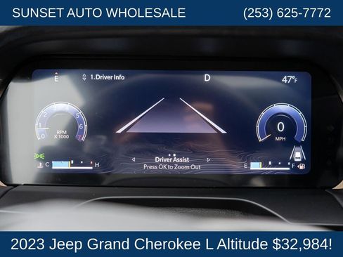 Used 2023 Jeep Grand Cherokee L Altitude image 93