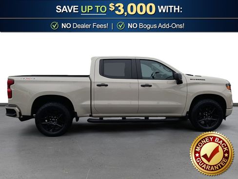 Used 2026 Chevrolet Silverado 1500 Custom w/ Turbomax Blackout Package AWD/4WD image 8
