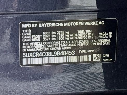 Used 2020 BMW X5 sDrive40i w/ Convenience Package RWD image 33