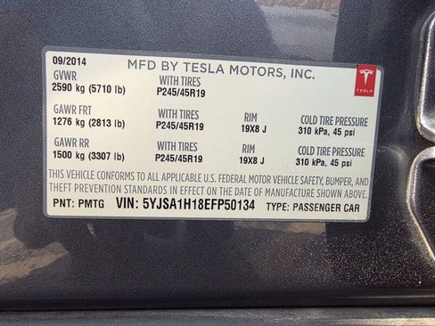 Used 2014 Tesla Model S 85 RWD image 30