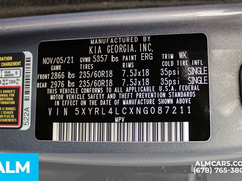 Used 2022 Kia Sorento S FWD image 42
