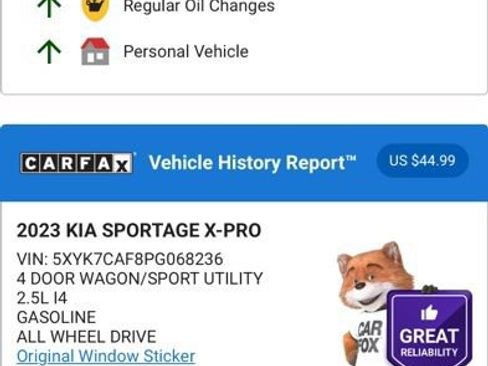 Used 2023 Kia Sportage X-Pro image 4