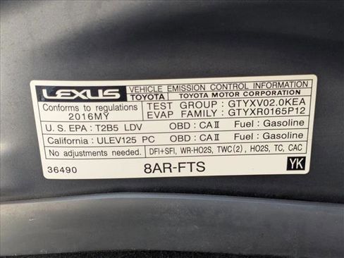 Used 2016 Lexus GS 200t w/ Premium Package image 26