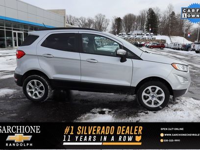 Used 2022 Ford EcoSport SE w/ SE Convenience Package