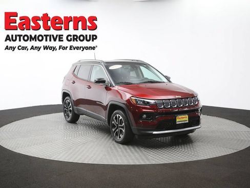 Used 2022 Jeep Compass Limited w/ Sun and Sound Group AWD/4WD image 52
