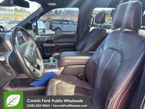 Used 2015 Ford F150 Platinum w/ Technology Package AWD/4WD image 12