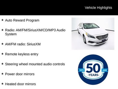 Used 2015 Hyundai Sonata SE FWD image 7