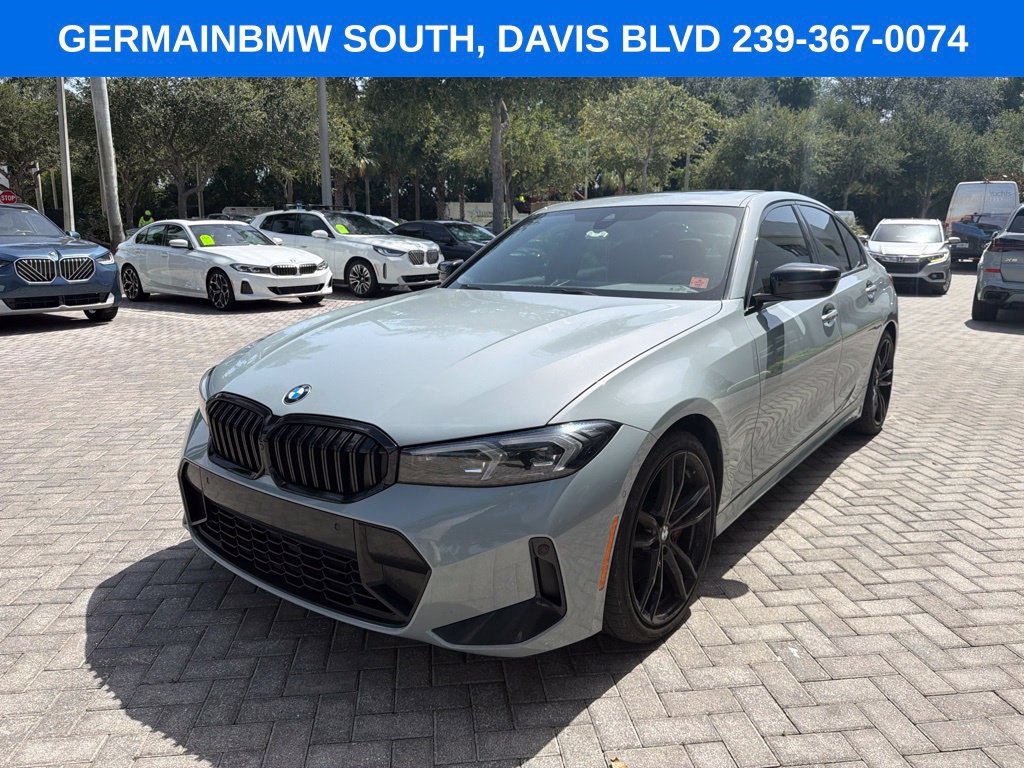 Certified 2023 BMW 330i Sedan w/ M Sport Package RWD image 1