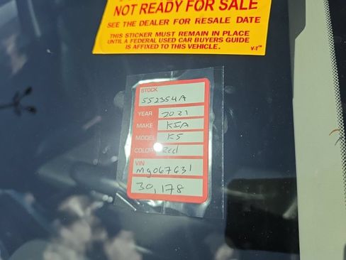 Used 2021 Kia K5 EX w/ EX Premium Package FWD image 9
