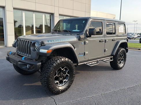 Used 2021 Jeep Wrangler Unlimited Rubicon 4xe w/ Steel Bumper Group AWD/4WD image 2