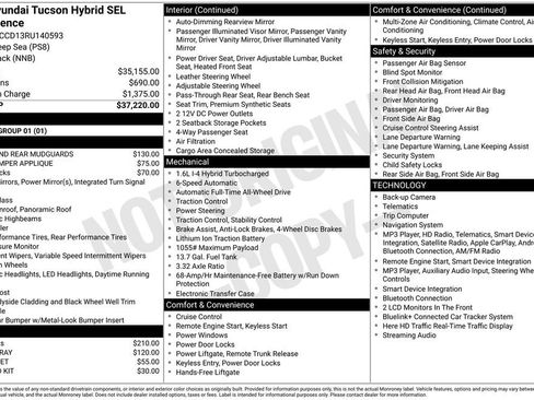 Used 2024 Hyundai Tucson SEL AWD/4WD image 27
