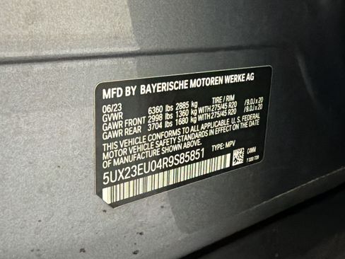 Certified 2024 BMW X5 xDrive40i w/ Parking Assistance Package AWD/4WD image 17