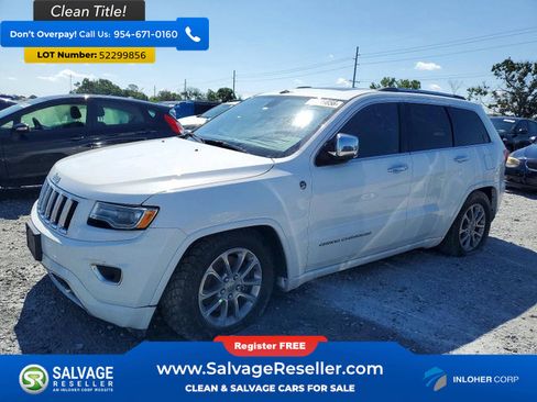 Used 2015 Jeep Grand Cherokee Overland AWD/4WD image 1