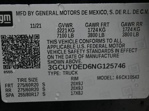 Used 2022 Chevrolet Silverado 1500 LT AWD/4WD image 7