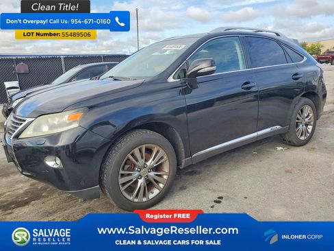 Used 2013 Lexus RX 450h AWD w/ Navigation Pkg image 1