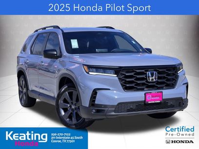 Certified 2025 Honda Pilot Sport