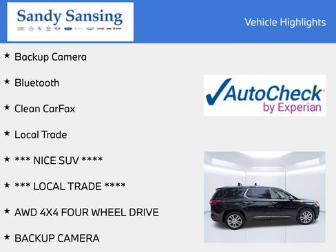 Used 2018 Chevrolet Traverse High Country AWD/4WD image 7